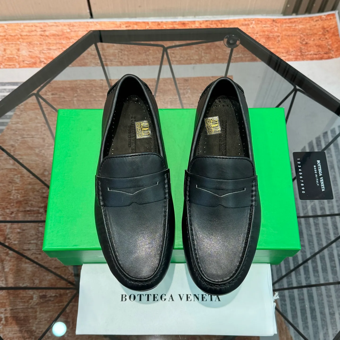 Men's shoes 💰560 [Botte* Venetta (BV)] Official website synchronization, high-end quality! 38-45